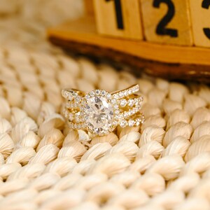 Marquise Cut Cluster Styled Lab Grown Diamond Engagement Ring