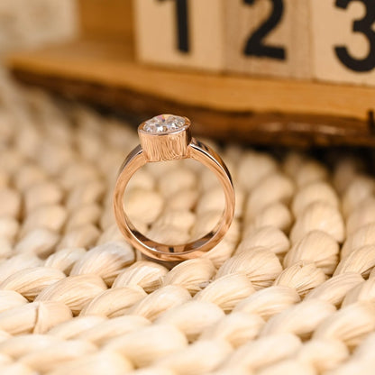 Marquise Cut Cluster Styled Lab Grown Diamond Engagement Ring