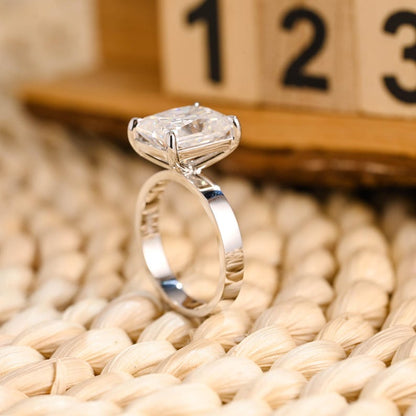 Marquise Cut Cluster Styled Lab Grown Diamond Engagement Ring