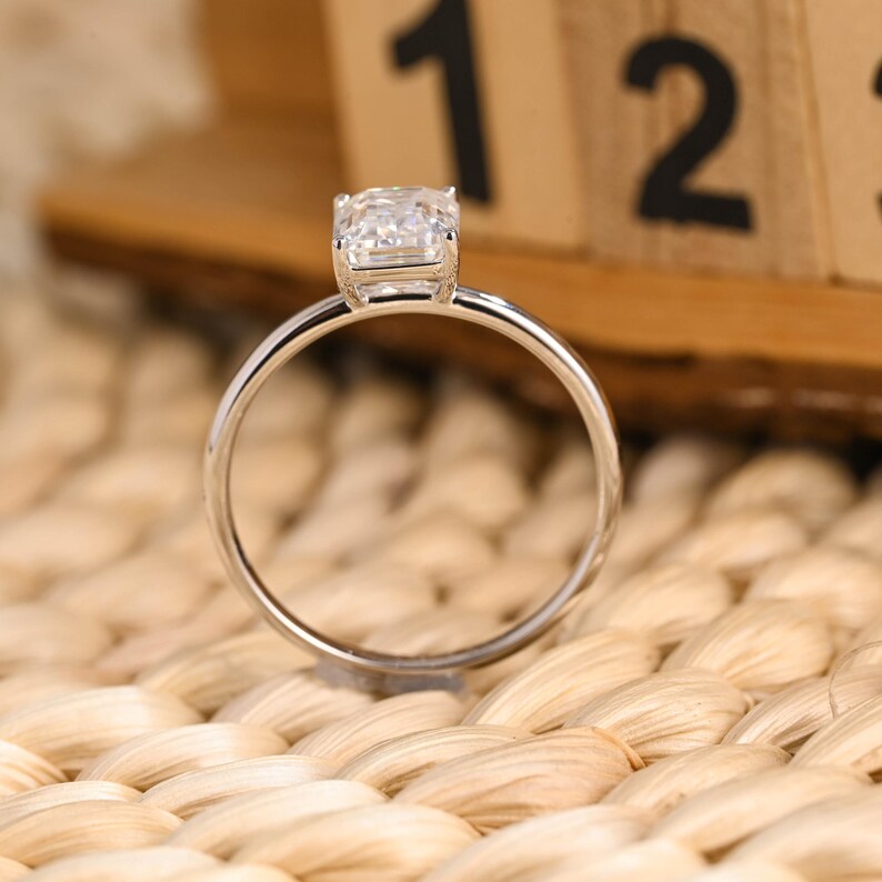 Marquise Cut Cluster Styled Lab Grown Diamond Engagement Ring
