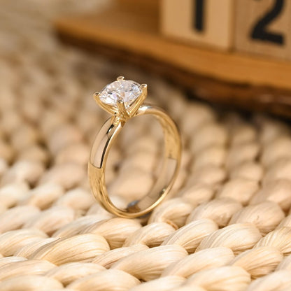 Marquise Cut Cluster Styled Lab Grown Diamond Engagement Ring