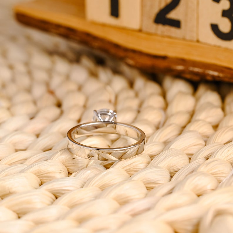 Marquise Cut Cluster Styled Lab Grown Diamond Engagement Ring