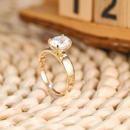 Marquise Cut Cluster Styled Lab Grown Diamond Engagement Ring
