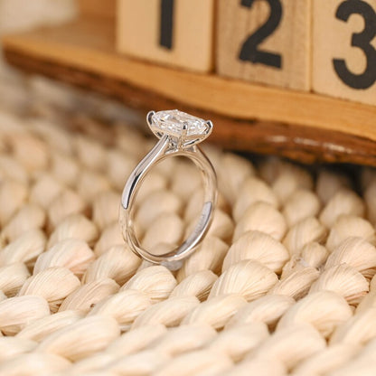 Marquise Cut Cluster Styled Lab Grown Diamond Engagement Ring