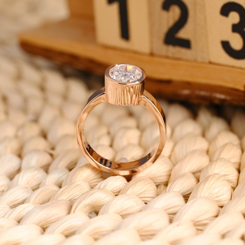 Marquise Cut Cluster Styled Lab Grown Diamond Engagement Ring