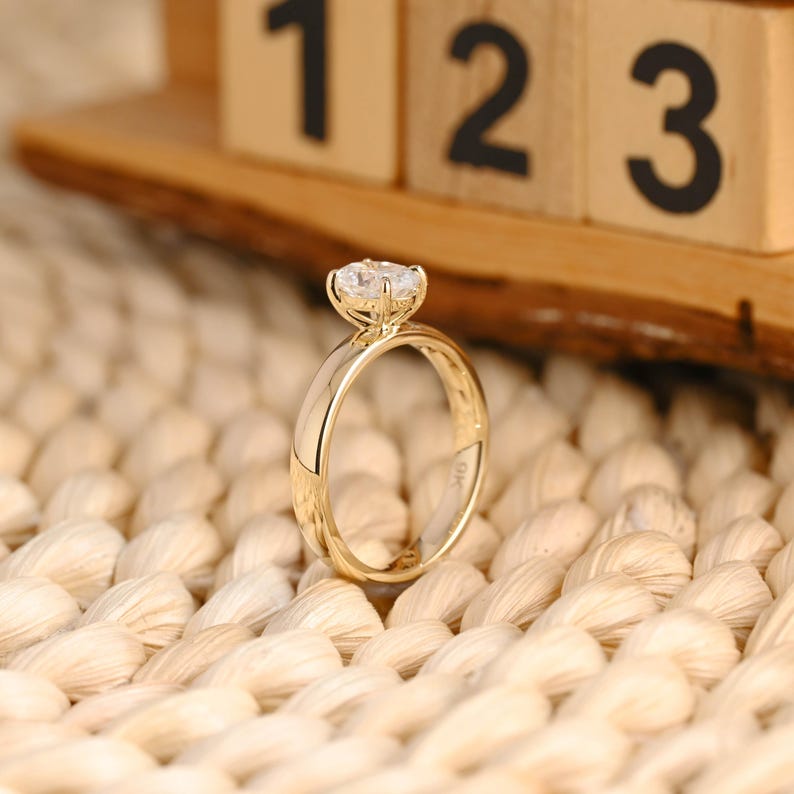 Marquise Cut Cluster Styled Lab Grown Diamond Engagement Ring