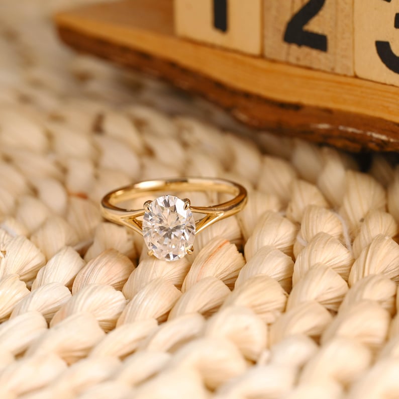 Marquise Cut Cluster Styled Lab Grown Diamond Engagement Ring