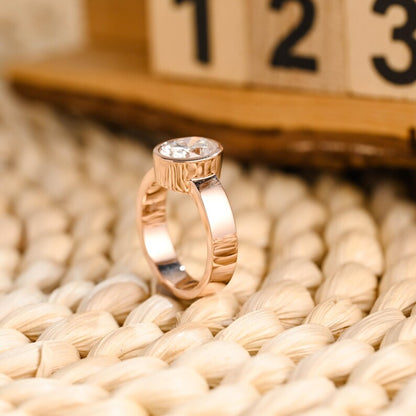 Marquise Cut Cluster Styled Lab Grown Diamond Engagement Ring