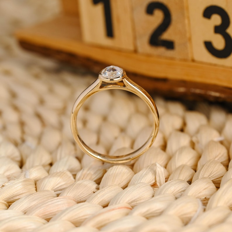 Marquise Cut Cluster Styled Lab Grown Diamond Engagement Ring