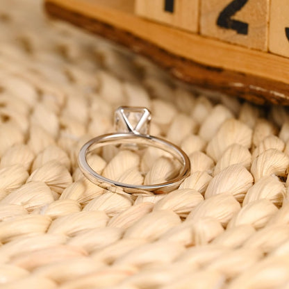 Marquise Cut Cluster Styled Lab Grown Diamond Engagement Ring