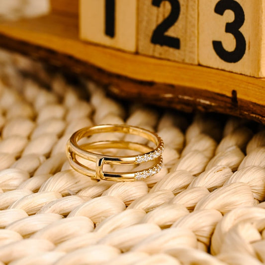 Marquise Cut Cluster Styled Lab Grown Wedding Band