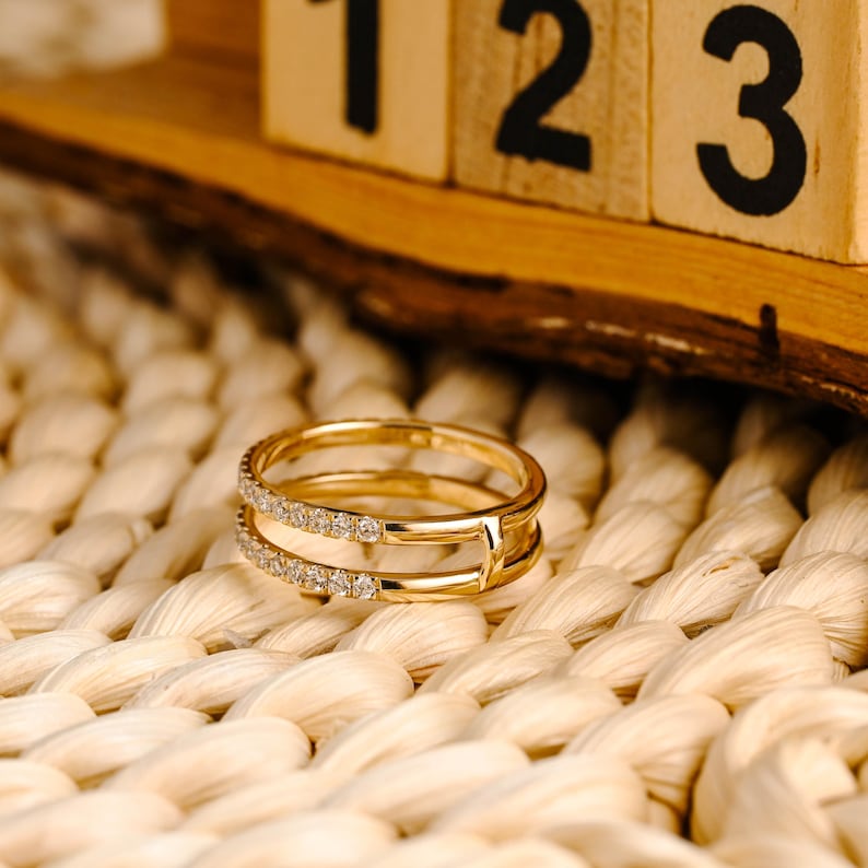 Marquise Cut Cluster Styled Lab Grown Wedding Band