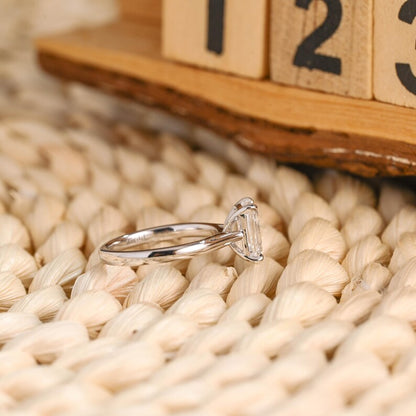 Marquise Cut Cluster Styled Lab Grown Diamond Engagement Ring