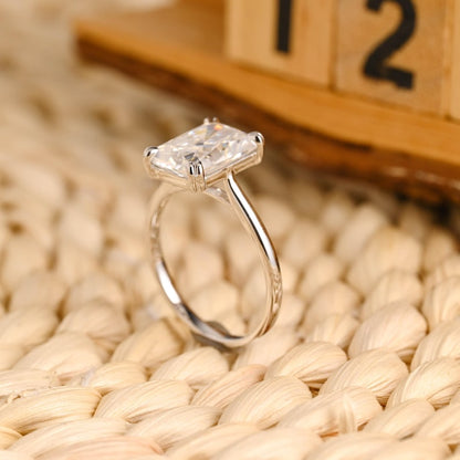 Marquise Cut Cluster Styled Lab Grown Diamond Engagement Ring