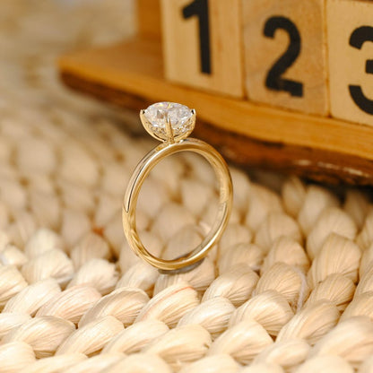 Marquise Cut Cluster Styled Lab Grown Diamond Engagement Ring