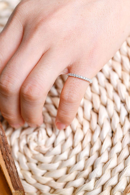Marquise Cut Cluster Styled Lab Grown Wedding Band