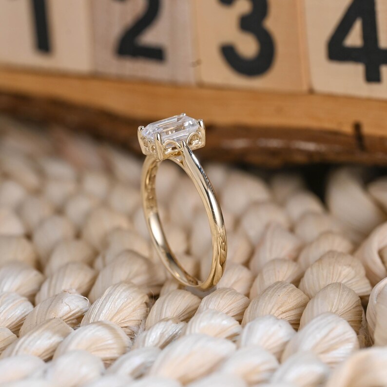 Marquise Cut Cluster Styled Lab Grown Diamond Engagement Ring