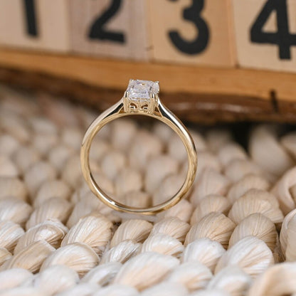 Marquise Cut Cluster Styled Lab Grown Diamond Engagement Ring
