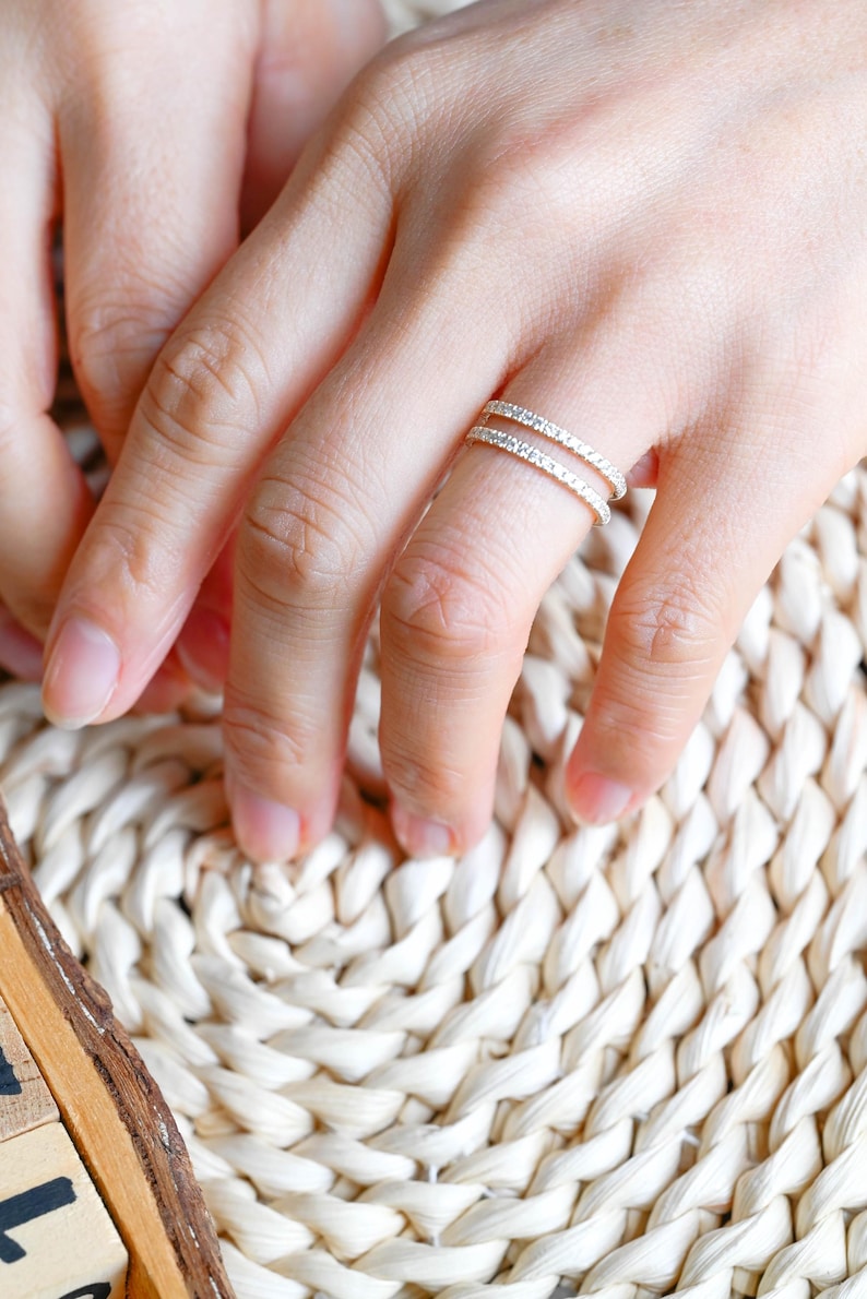 Marquise Cut Cluster Styled Lab Grown Wedding Band