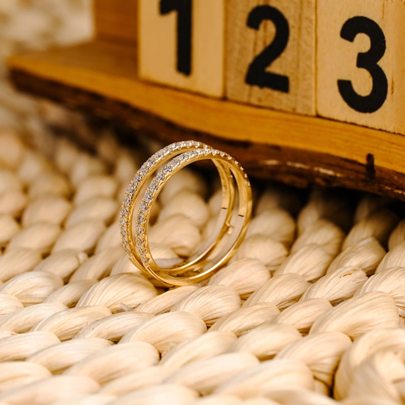Marquise Cut Cluster Styled Lab Grown Wedding Band