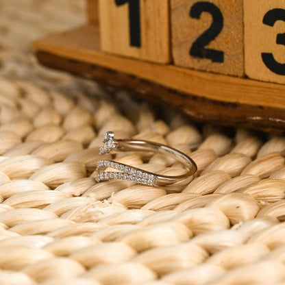 Marquise Cut Cluster Styled Lab Grown Wedding Band