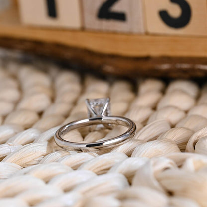 Marquise Cut Cluster Styled Lab Grown Diamond Engagement Ring
