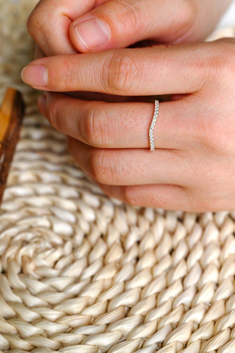 Marquise Cut Cluster Styled Lab Grown Wedding Band