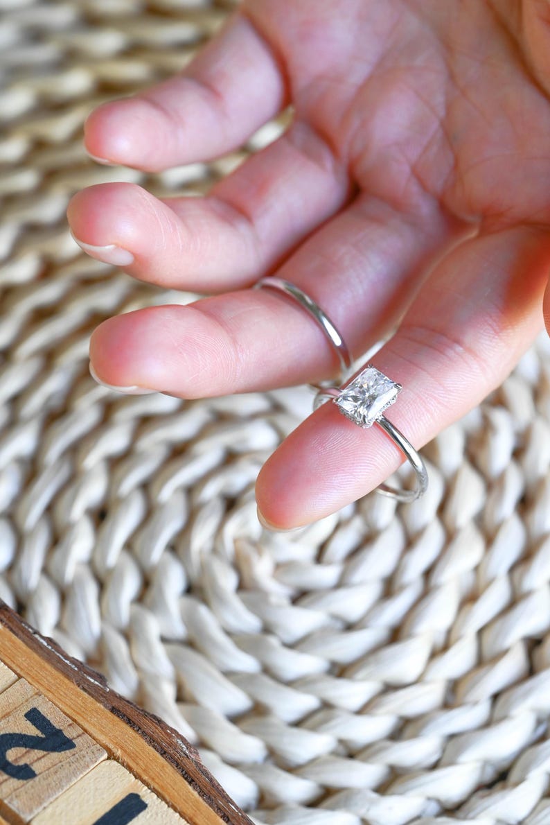 Marquise Cut Cluster Styled Lab Grown Diamond Bridal Ring Set