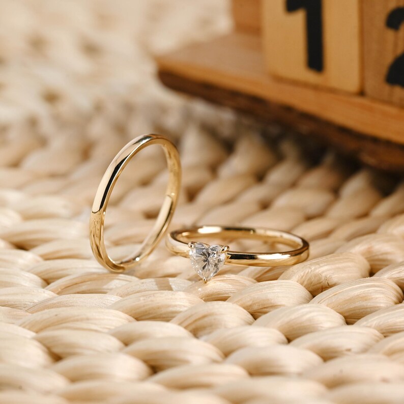 Marquise Cut Cluster Styled Lab Grown Diamond Bridal Ring Set