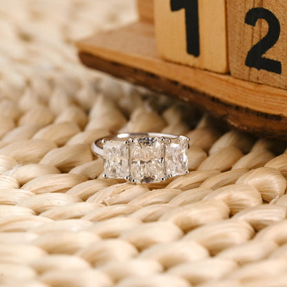 Marquise Cut Cluster Styled Lab Grown Diamond Engagement Ring
