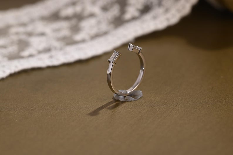 Marquise Cut Cluster Styled Lab Grown Wedding Band