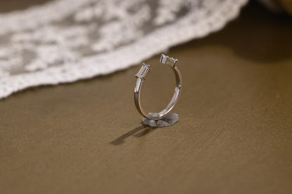 Marquise Cut Cluster Styled Lab Grown Wedding Band