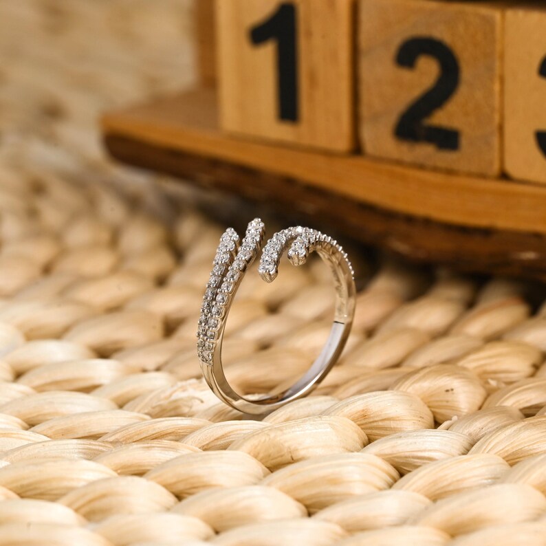 Marquise Cut Cluster Styled Lab Grown Wedding Band