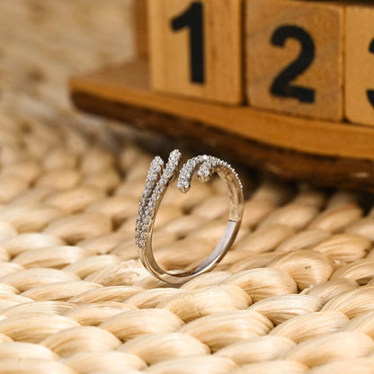 Marquise Cut Cluster Styled Lab Grown Wedding Band