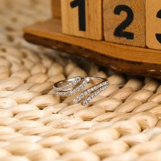 Marquise Cut Cluster Styled Lab Grown Wedding Band