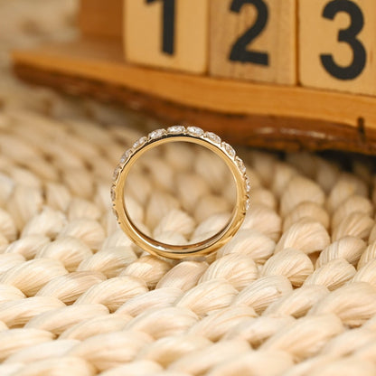 Marquise Cut Cluster Styled Lab Grown Wedding Band
