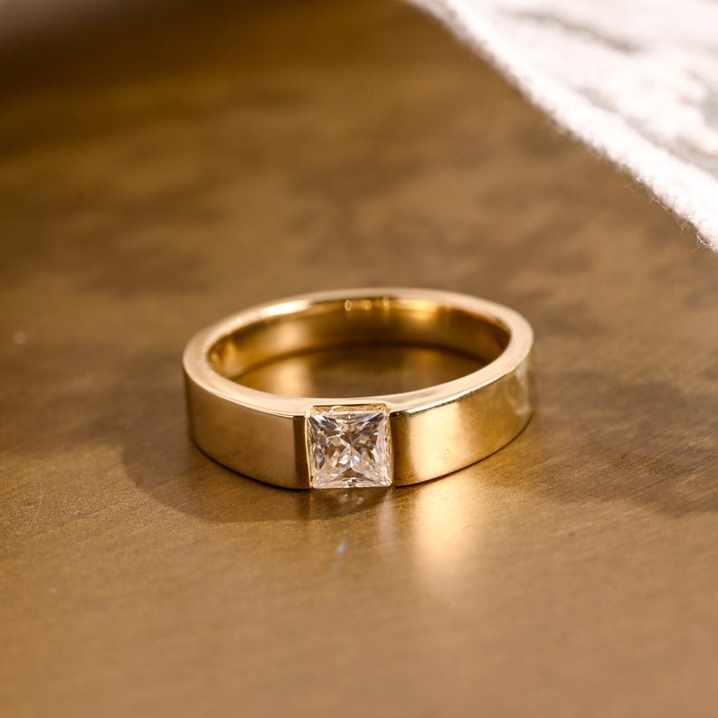 Marquise Cut Cluster Styled Lab Grown Diamond Engagement Ring