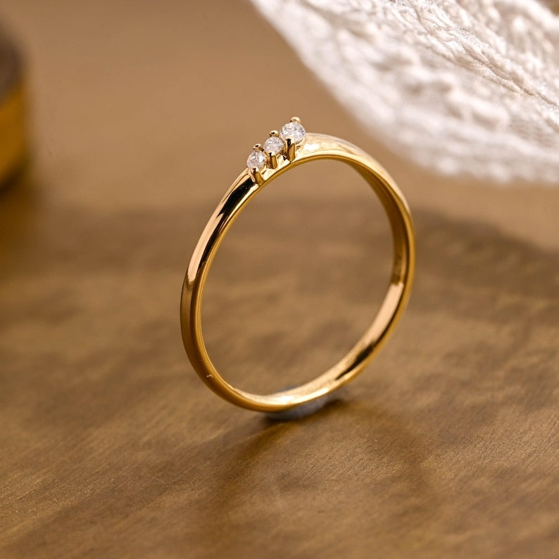 Marquise Cut Cluster Styled Lab Grown Wedding Band