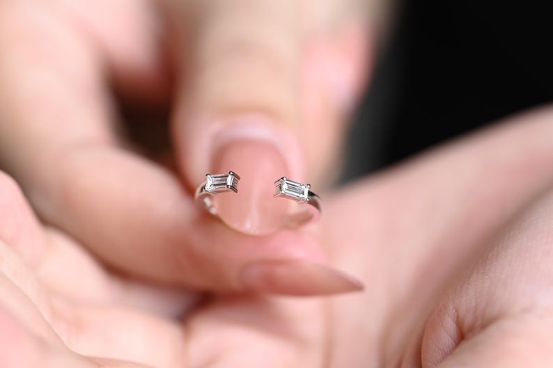 Marquise Cut Cluster Styled Lab Grown Wedding Band