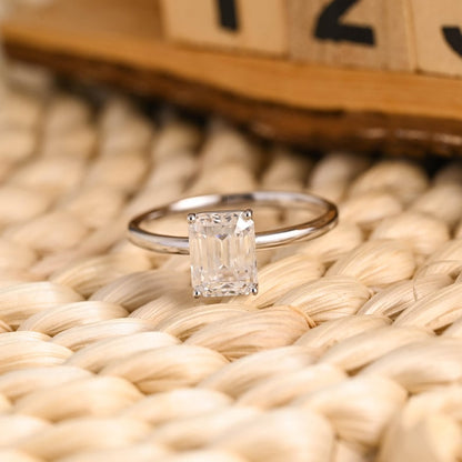 Marquise Cut Cluster Styled Lab Grown Diamond Engagement Ring