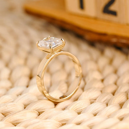 Marquise Cut Cluster Styled Lab Grown Diamond Engagement Ring