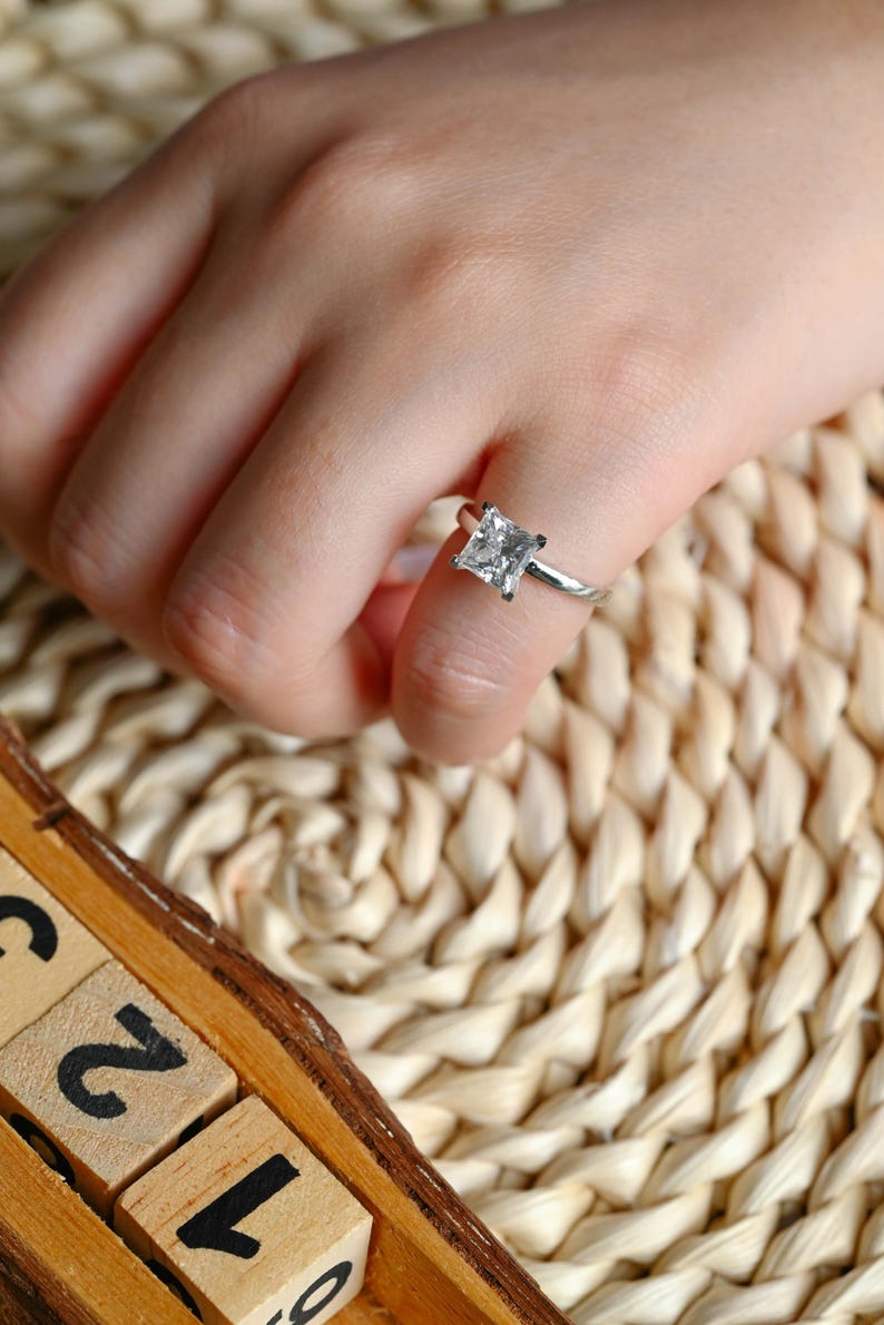 Marquise Cut Cluster Styled Lab Grown Diamond Engagement Ring