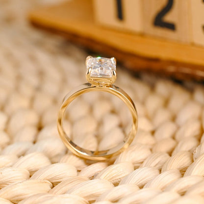 Marquise Cut Cluster Styled Lab Grown Diamond Engagement Ring