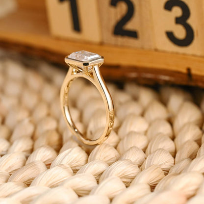 Marquise Cut Cluster Styled Lab Grown Diamond Engagement Ring