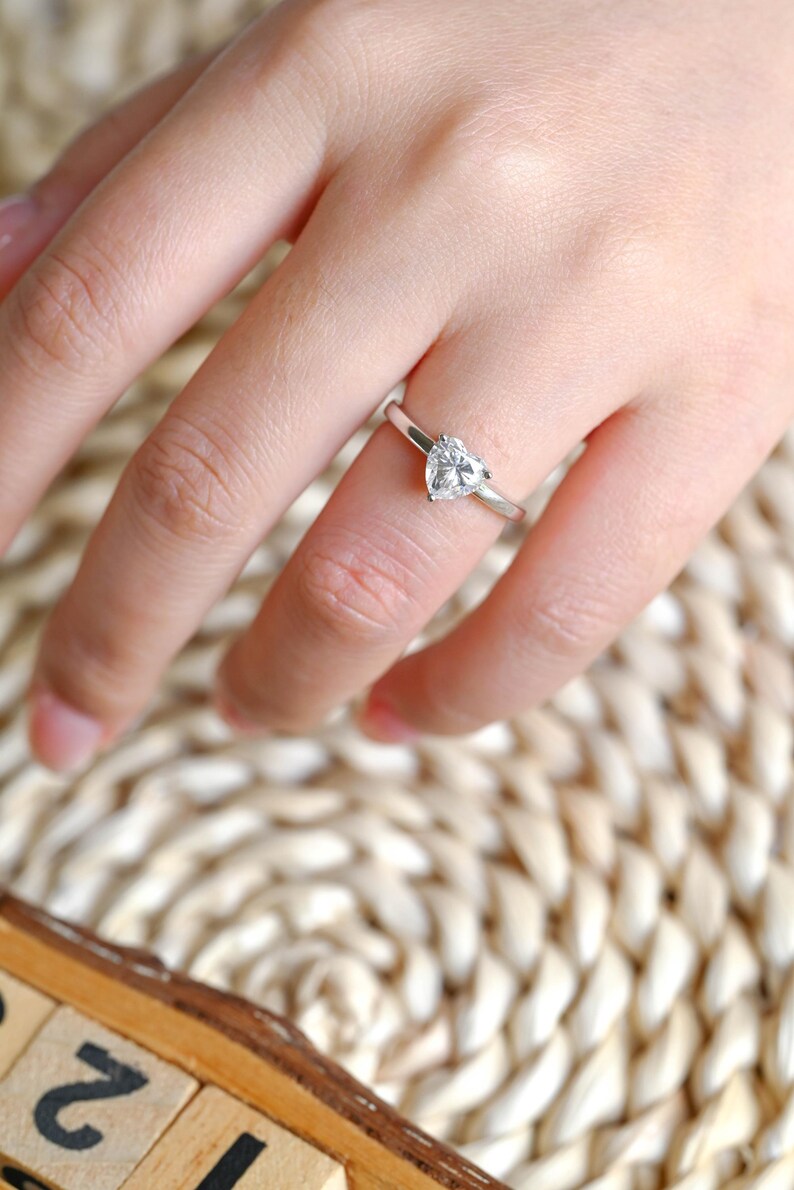 Marquise Cut Cluster Styled Lab Grown Diamond Engagement Ring
