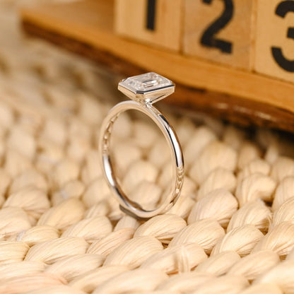 Marquise Cut Cluster Styled Lab Grown Diamond Engagement Ring