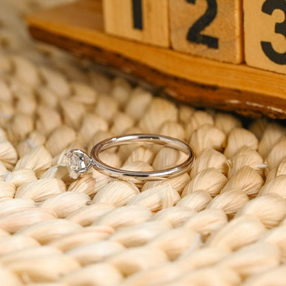 Marquise Cut Cluster Styled Lab Grown Diamond Engagement Ring