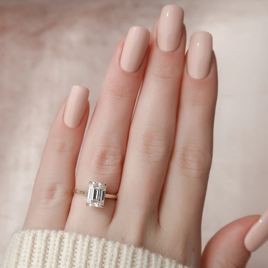 Marquise Cut Cluster Styled Lab Grown Bridal Ring Set