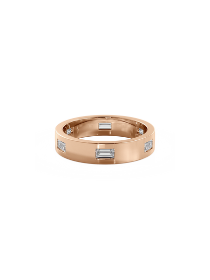 0.37 CT Round Full Eternity Lab Grown Diamond Wedding Band