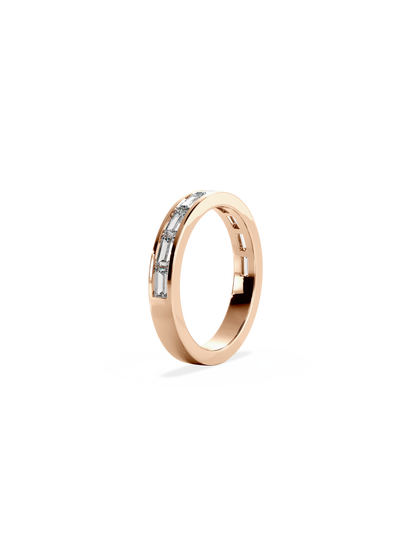 0.37 CT Round Full Eternity Lab Grown Diamond Wedding Band